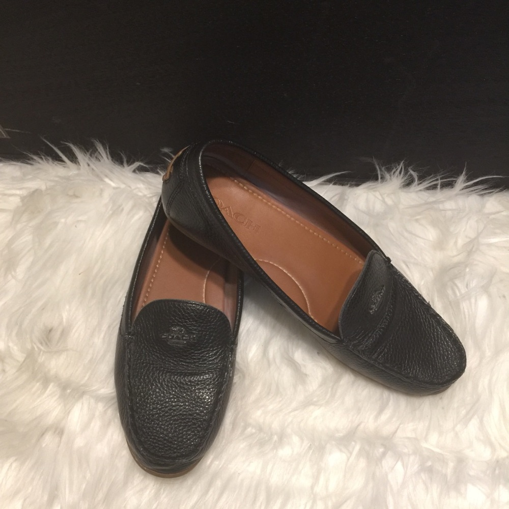 Coach leather loafers 👞